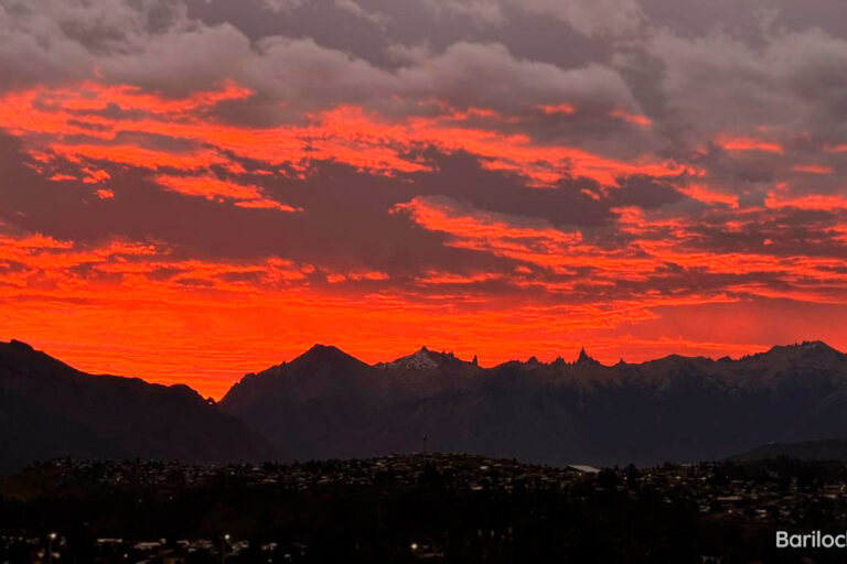 Atardecer en la montaña