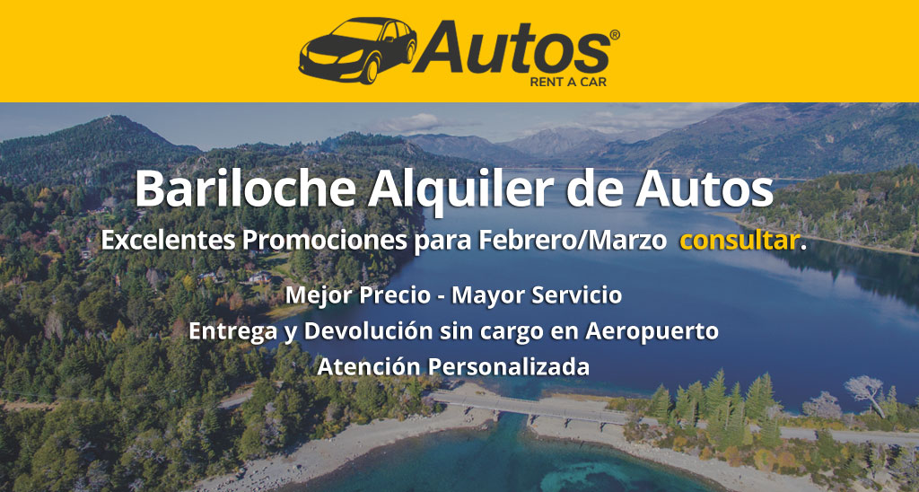Autos Rent a Car ‹ Bariloche Rent a Car, Excursions