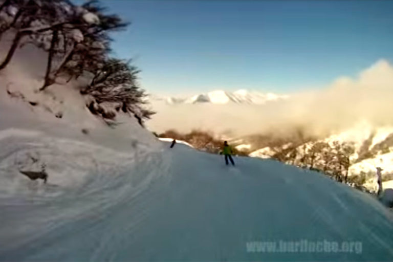 Bajada Ski cerro Catedral