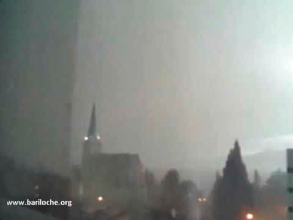 Llegada de las cenizas del volcan Puyehue a Bariloche