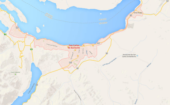 Mapa Bariloche Ciudad