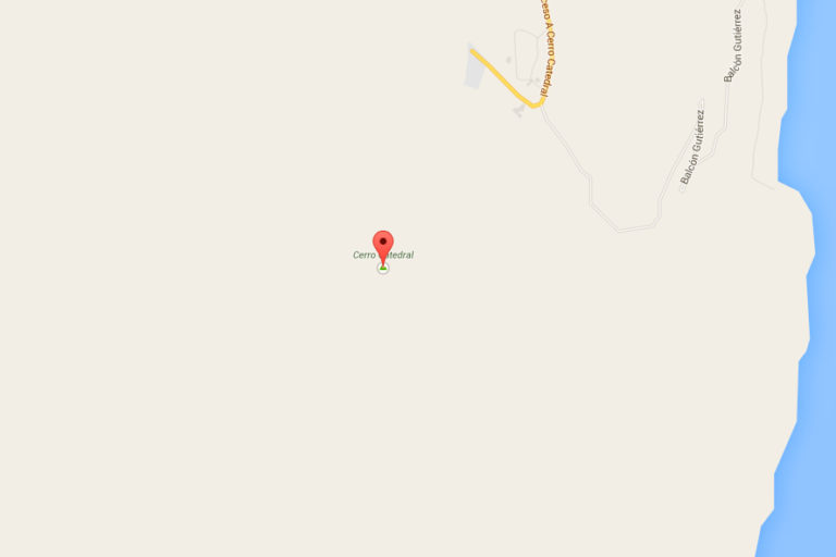 Mapa Cerro Catedral