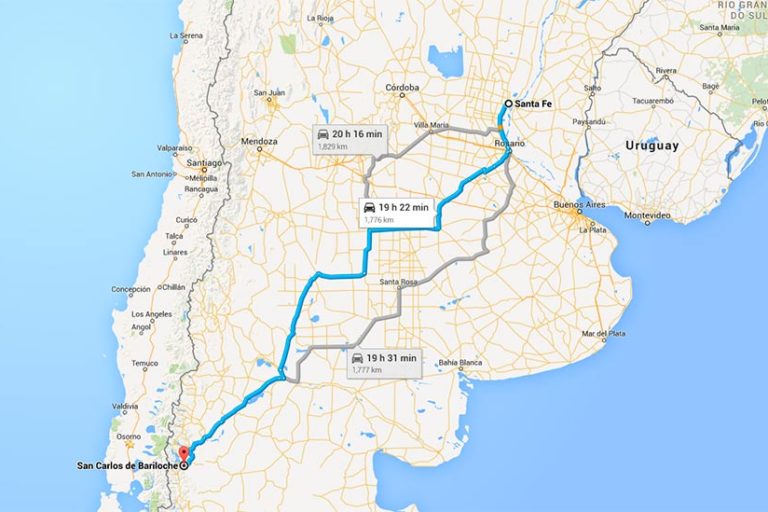 Ruta Santa Fe Bariloche