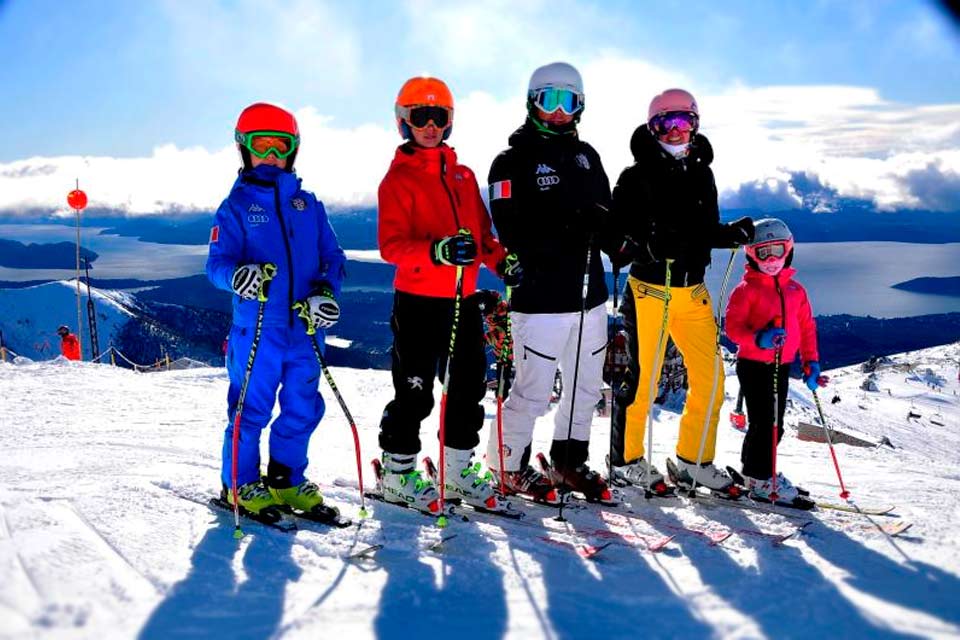 Valeria Mazza y Familia