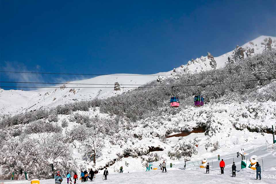 Nevada cerro Catedral Invierno Bariloche