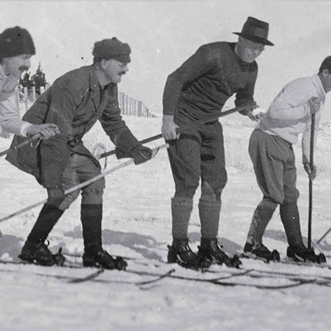Esquiando la Historia