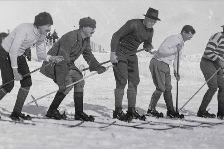 Esquiando la Historia