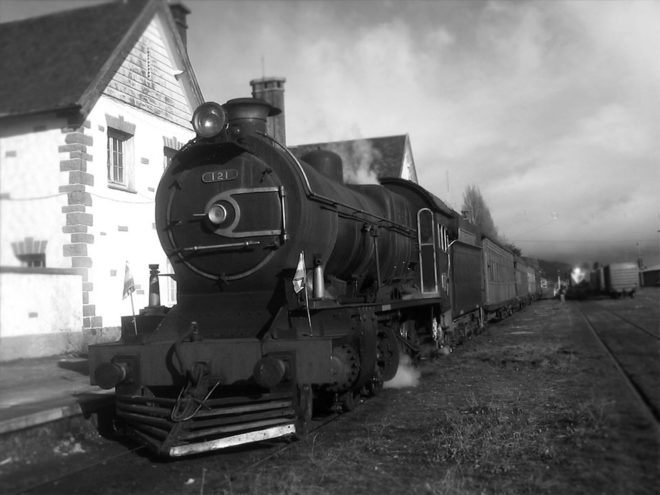 La llegada del Tren a Bariloche