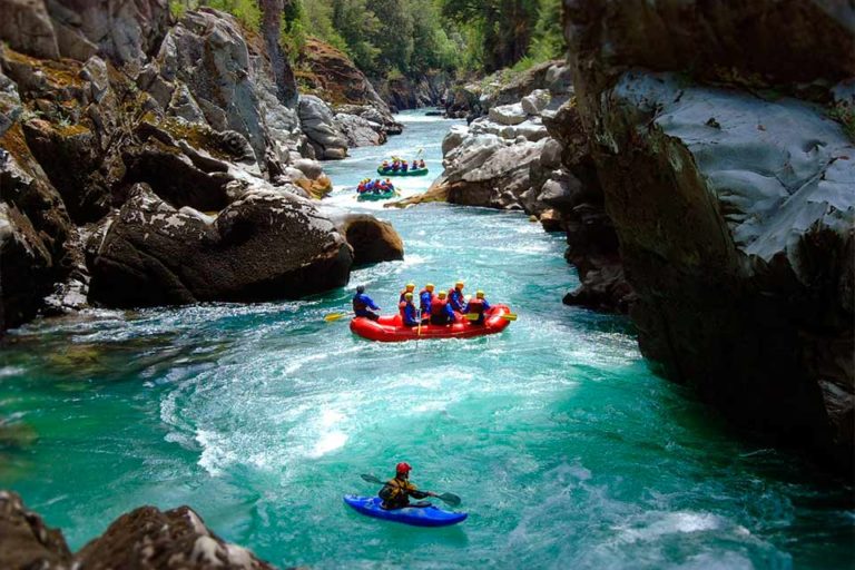 Rafting in Patagonia