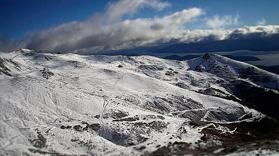 Bariloche se pinto de blanco