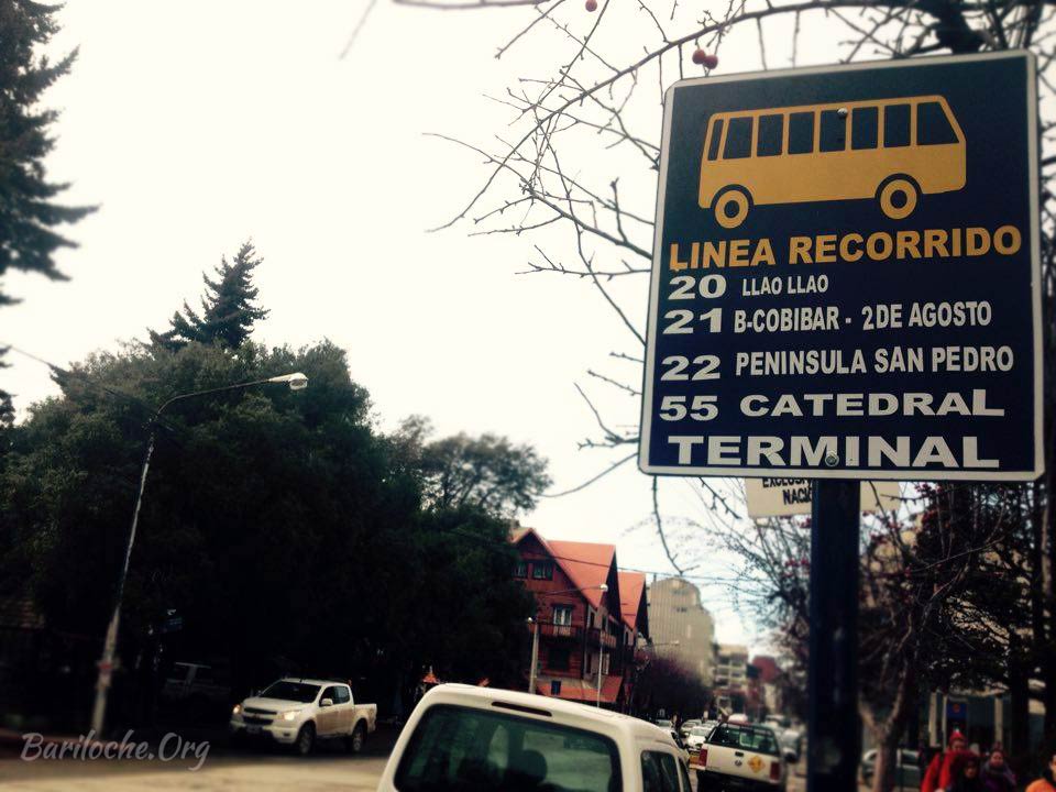 Tranporte Ubrano Bariloche Colectivo a Cerro Catedral