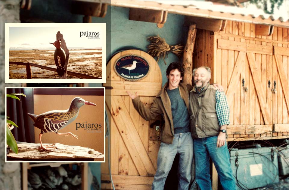 Gustavo Amadeo y su hijo Sebastián