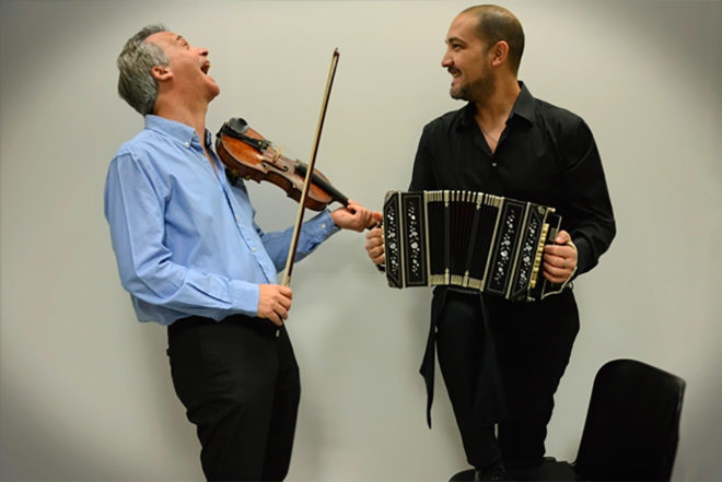 Pablo Agri y Horacio Romo