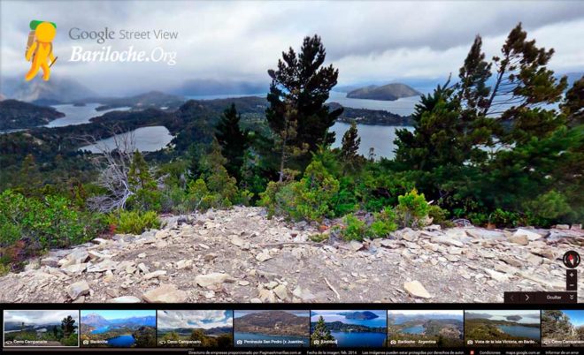 Google Street View Bariloche