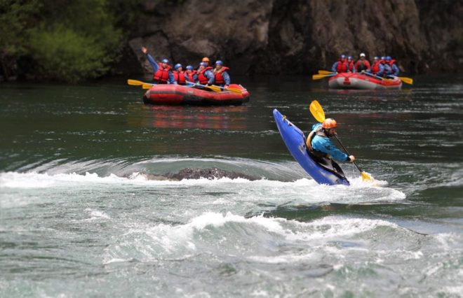 Kayak y Rafting en Bariloche
