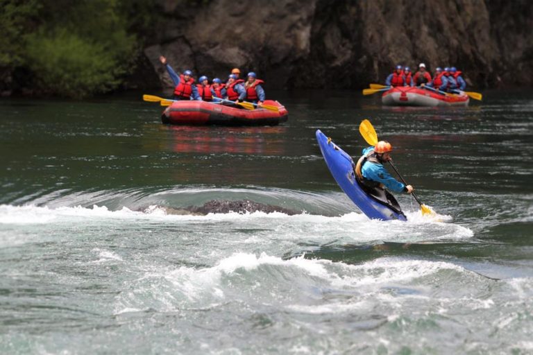 Kayak y Rafting en Bariloche