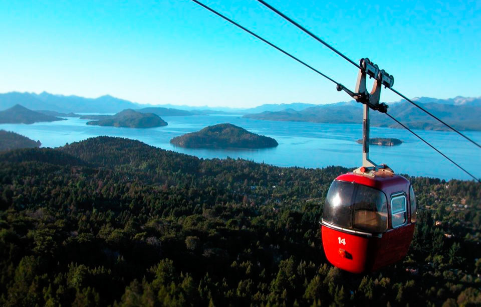 Teleférico cerro Otto Confitería giratoria cerro Otto