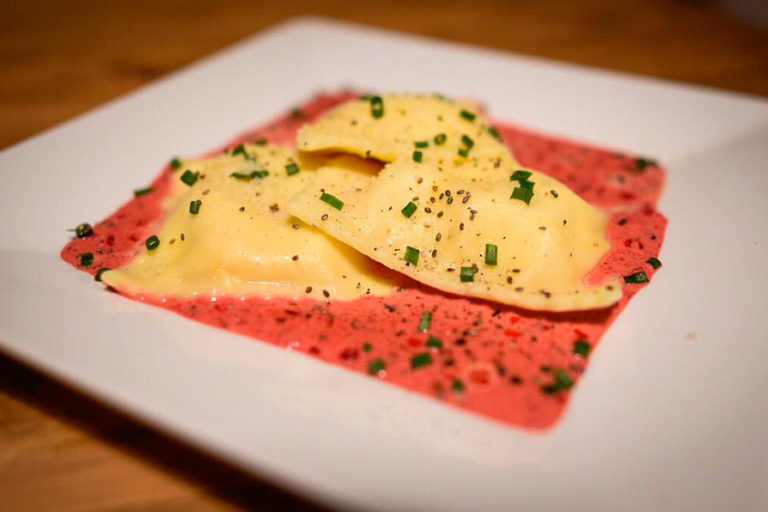 Raviolones de Trucha Patagónica