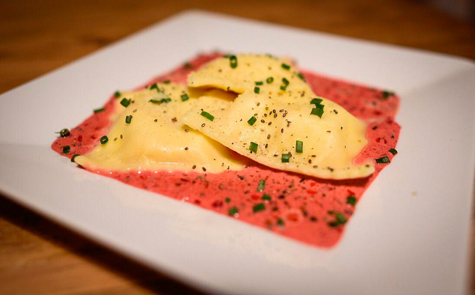 Raviolones de Trucha Patagónica