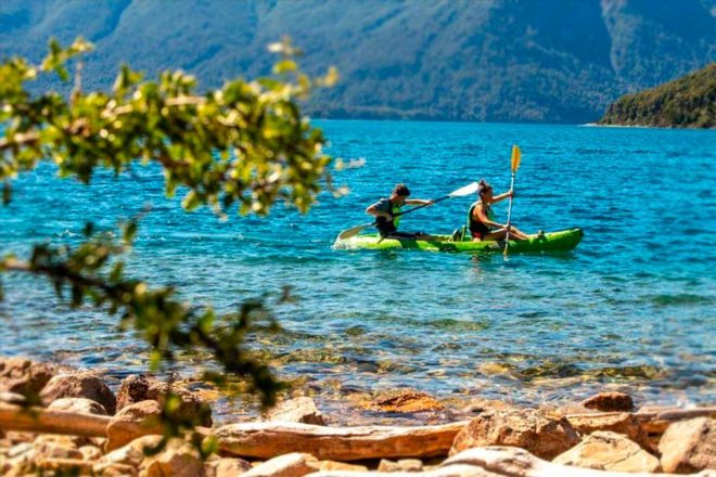 Actividades acuaticas en Bariloche