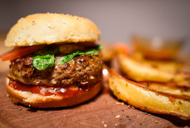 Hamburgesa de Cordero Patagónico