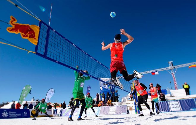 SnowVolley en Bariloche