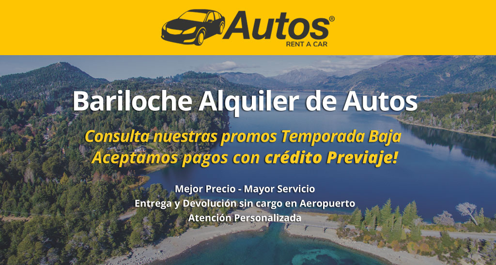 Alquiler de Autos en Bariloche 2022