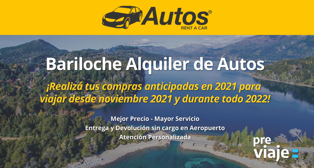 Alquiler de Autos en Bariloche 2022