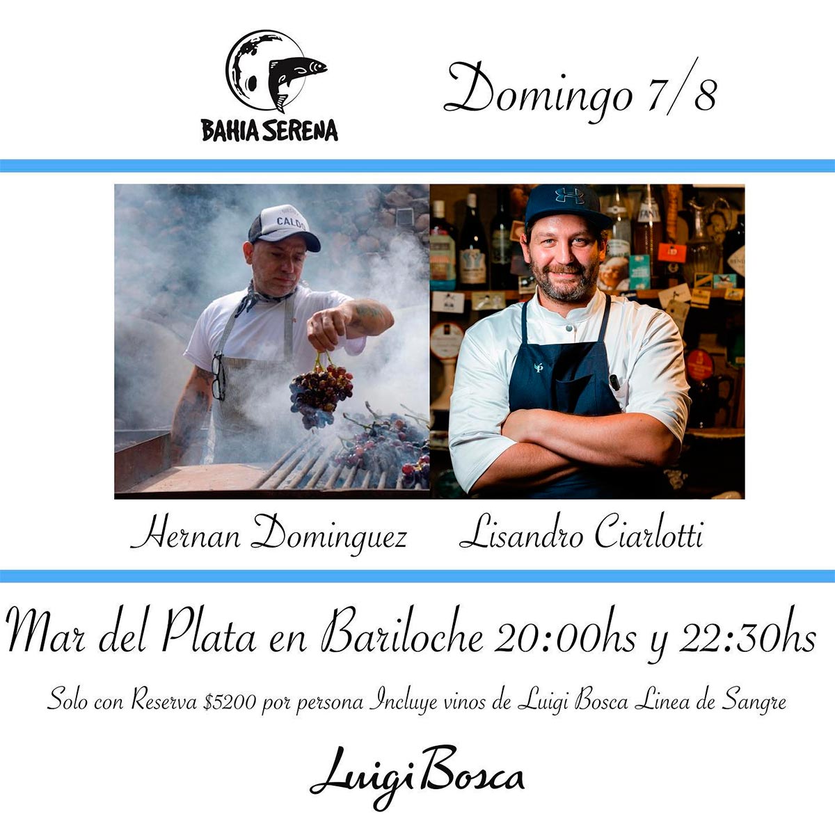 Encuentro Luigi Bosca en Bahia Serena