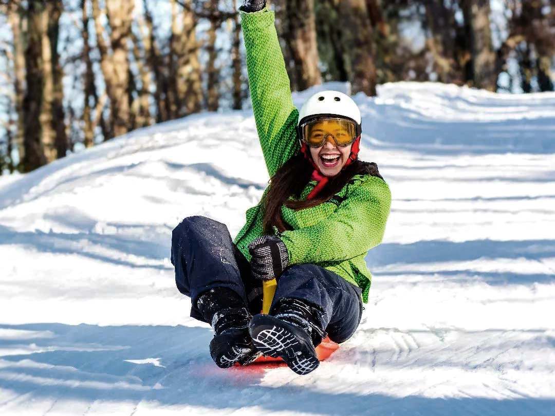 Trineo en Piedras Blancas
