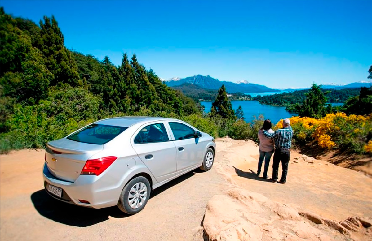 Auto en Bariloche