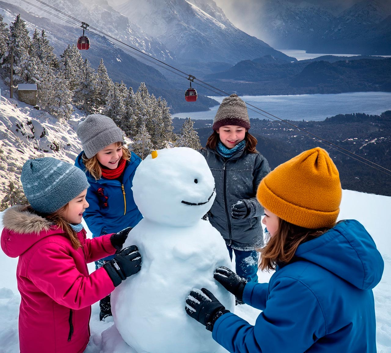Patagonia Argentina Dia de la niñez cerro Otto Bariloche