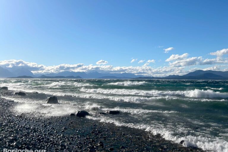 Viento Lago Nahuel Huapi