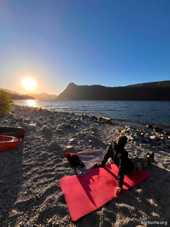 Amanecer en el Lago Nahuel Huapi