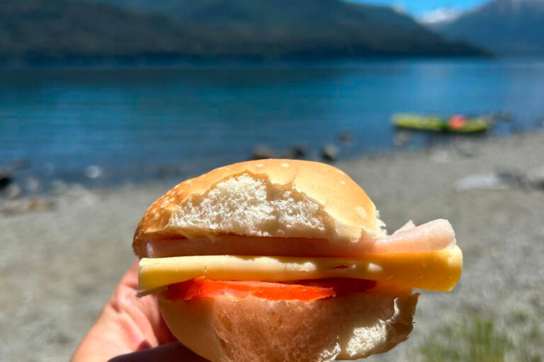 Sandwich en la playa